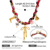 Bohemian Charm Silk-Wrapped Necklace Collection（N25）