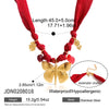 Bohemian Charm Silk-Wrapped Necklace Collection（N25）